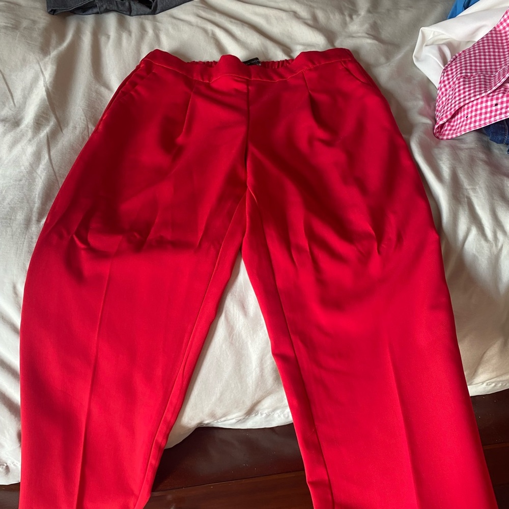 Ann Taylor high-wasted work pants